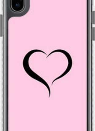 Чехол на iphone x сердце 1 "4730pc-1050-73076"