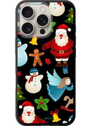 Чехол на iphone 16 pro новогодний 1 "4614b-3708-73076"