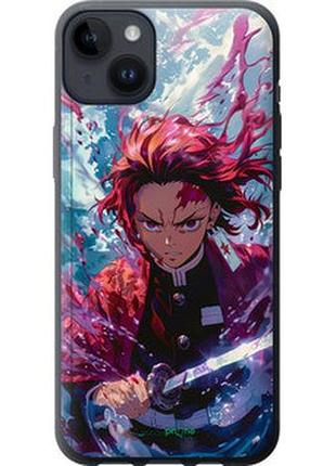 Чохол на iphone 14 plus танджіро камадо: клинок розсікає демонів "6111u-2645-73076"