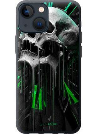 Чохол на iphone 13 mini череп-годинник "4100u-2373-73076"