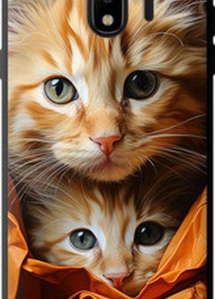 Чехол на samsung galaxy j4 2018 котики 2 "5664b-1487-73076"