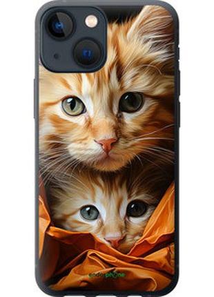 Чехол на iphone 13 mini котики 2 "5664u-2373-73076"