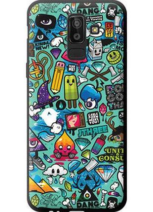 Чохол на samsung galaxy j8 2018 стикер бомбінг 1 "693b-1511-73076"