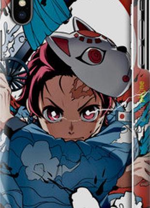 Чехол на iphone xs танджиро камадо "5574m-1583-73076"