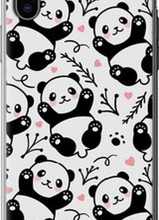 Чехол на iphone xs панды "4318t-1583-73076"