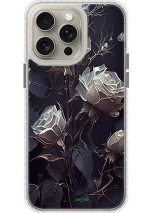 Чохол на iphone 15 pro max троянди 2 "5550pc-3098-73076"