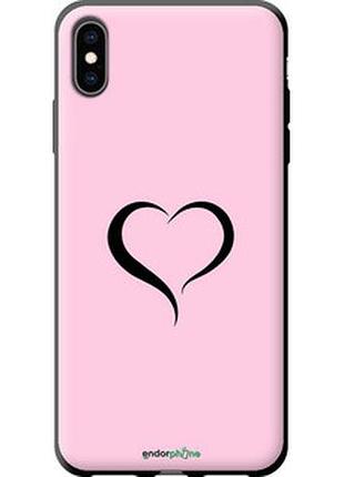 Чехол на iphone xs max сердце 1 "4730b-1557-73076"