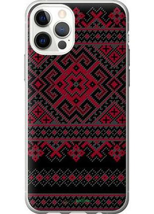 Чехол на iphone 12 вышиванка 52 "1763t-2053-73076"