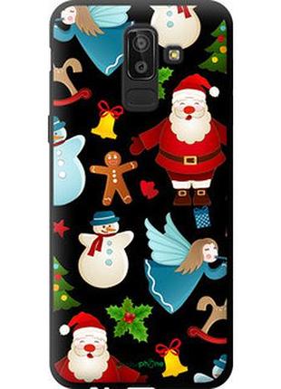 Чехол на samsung galaxy j8 2018 новогодний 1 "4614b-1511-73076"
