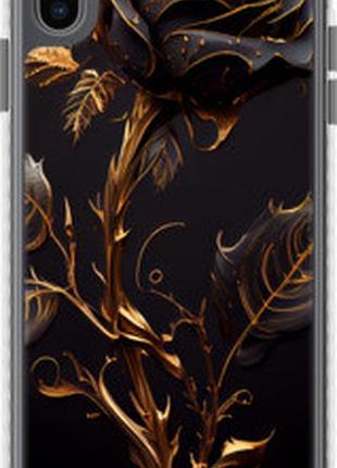 Чехол на iphone xs max роза 3 "5552pc-1557-73076"