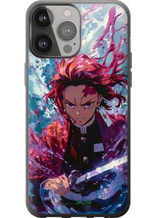 Чохол на iphone 13 pro max танджіро камадо: клинок розсікає демонів "6111u-2371-73076"