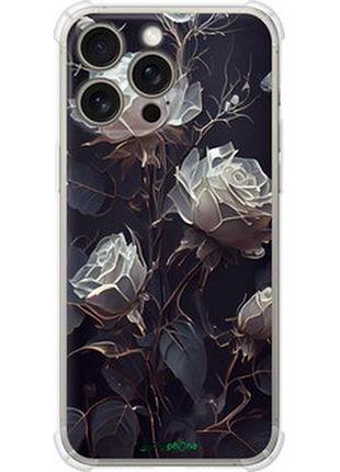 Чохол на iphone 15 pro max троянди 2 "5550sp-3098-73076"