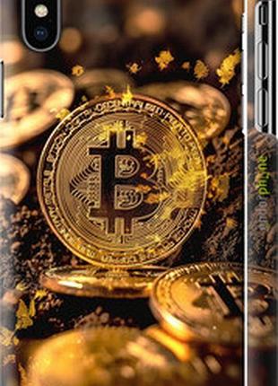 Чохол на iphone xs золота лихоманка біткойна "6089m-1583-73076"