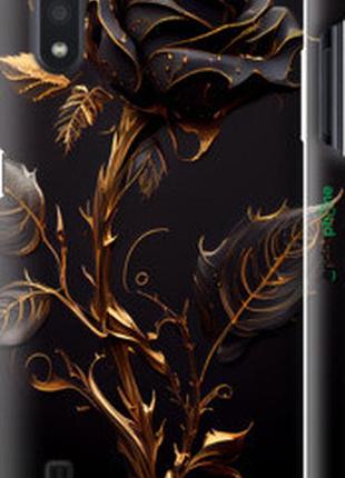 Чехол на samsung galaxy a01 a015f роза 3 "5552m-1842-73076"