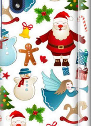 Чехол на samsung galaxy a01 core a013f новогодний 1 "4614m-2065-73076"