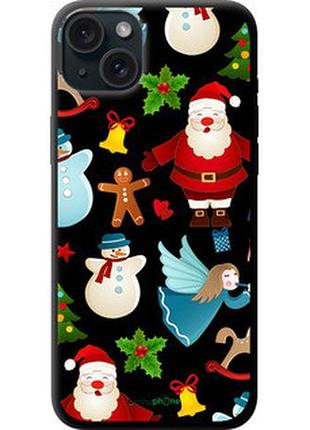 Чехол на iphone 15 plus новогодний 1 "4614b-3097-73076"