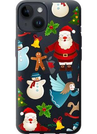 Чехол на iphone 14 новогодний 1 "4614u-2648-73076"