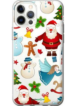 Чехол на iphone 12 pro новогодний 1 "4614u-2052-73076"