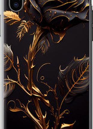 Чехол на iphone xs роза 3 "5552t-1583-73076"