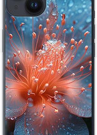 Чехол на iphone 14 роса на цветке "6039sp-2648-73076"