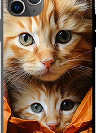 Чехол на iphone 11 pro max котики 2 "5664b-1723-73076"