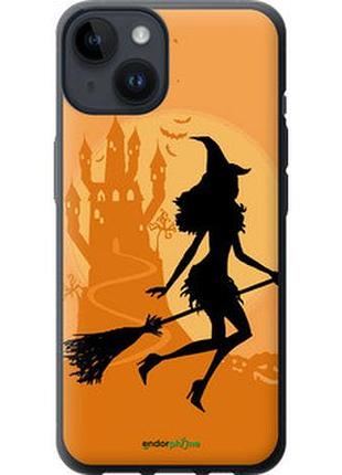 Чохол на iphone 14 відьма на мітлі "1184u-2648-73076"