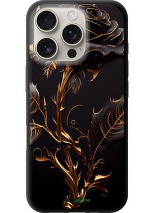 Чехол на iphone 16 pro роза 3 "5552b-3708-73076"