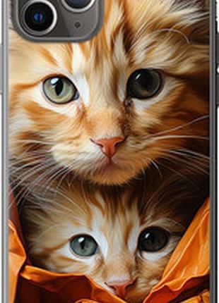 Чехол на iphone 11 pro котики 2 "5664u-1788-73076"