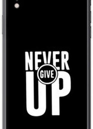 Чехол на iphone xr никогда не сдавайся "4572sp-1560-73076"