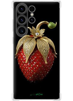 Чехол на samsung galaxy s24 ultra клубника v3 "5638sp-3389-73076"