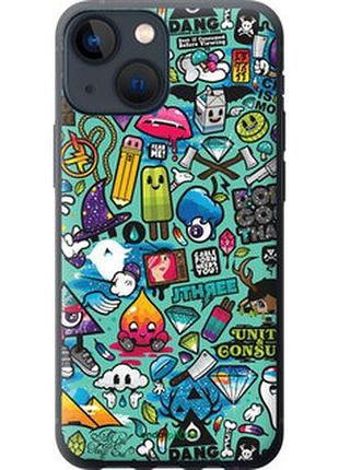 Чехол на iphone 13 mini стикер бомбинг 1 "693u-2373-73076"