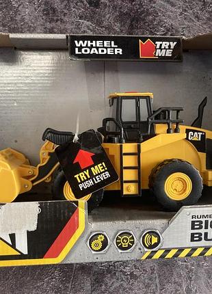 Дитяча іграшка tm cat/ tm кат. єкскаватор 23 см артикул 34623. пошкоджена коробка.