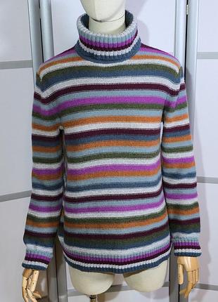 Seasalt теплый шерстяной гольф в полоску