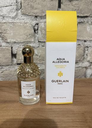 Aqua allegoria bergamote calabria guerlain оригінал