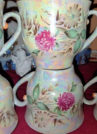 Продаж залишки сервизу чайного довбиш 6пар 200мл плюс цукерница, та 6 чашок 200мл