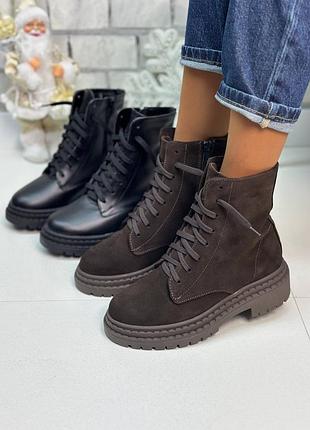 Натуральная кожа замша все размеры ботинки