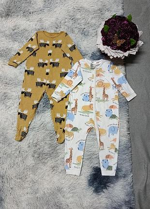 Набір ромпер чоловічок сліп хлопчику на 1.5-2 р 18-24 міс 86-92 р