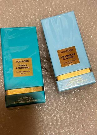 Tom ford neroli portofino та mandarino di amalfi 100ml