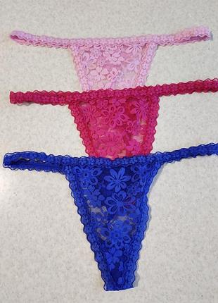 Стринги набор 3шт