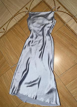 Сукня вечірня атлас
