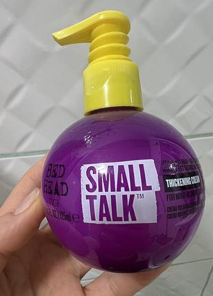 Крем для надання волоссю об'єму tigi bed head small talk, 125 мл