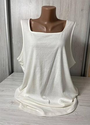 Майка женская из 100% хлопка от французского бренда bonmarche размер 26