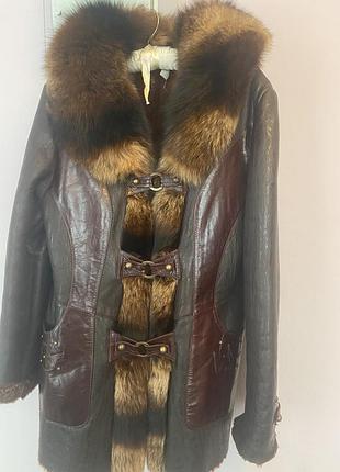 Дублянка темно коричнева