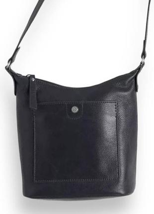 Кожа сумка кросс-боди