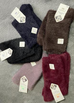 Теплые норочные, мягкие зимние носки