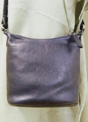 Кожа сумка кросс-боди 4