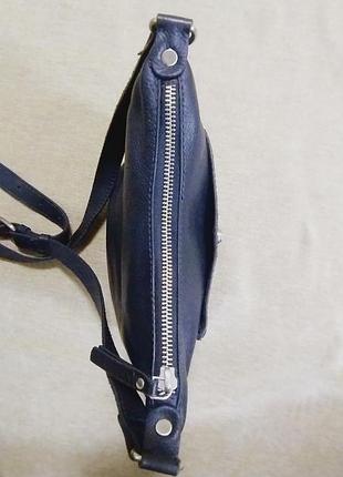 Кожа сумка кросс-боди 6