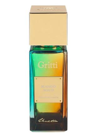 Оригинал dr. gritti mango aoud 100 ml tester парфюмированная вода