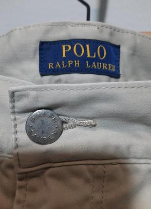 Джинсы бежевые polo ralph lauren 38/32 большой размер stretch straight fit