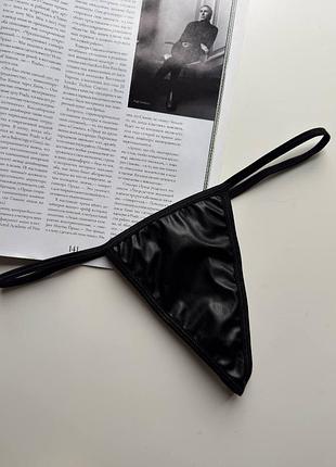 2679 жіночі еротичні трусики екошкіра